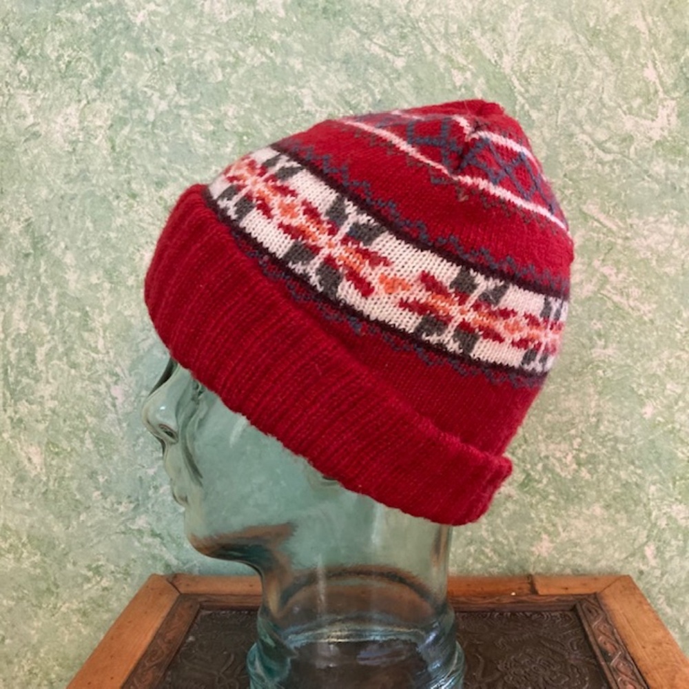 JOE BOXER unisex winter red beanie